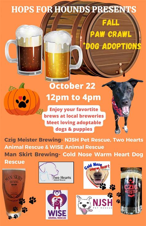 Fall Paw Crawl Dog Adoption | Wise Animal Rescue
