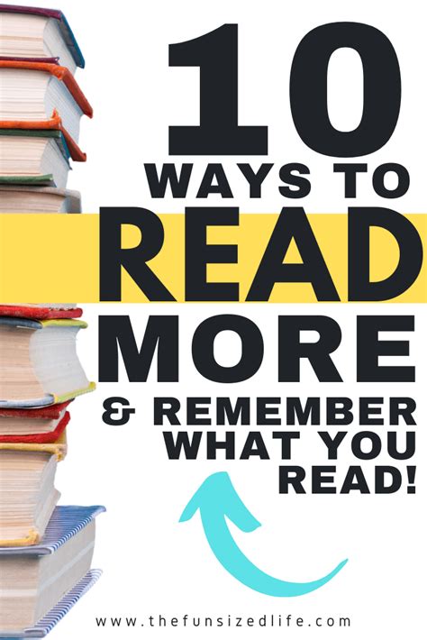 10 Easy Ways To Start Reading More Books Effectively Different Types