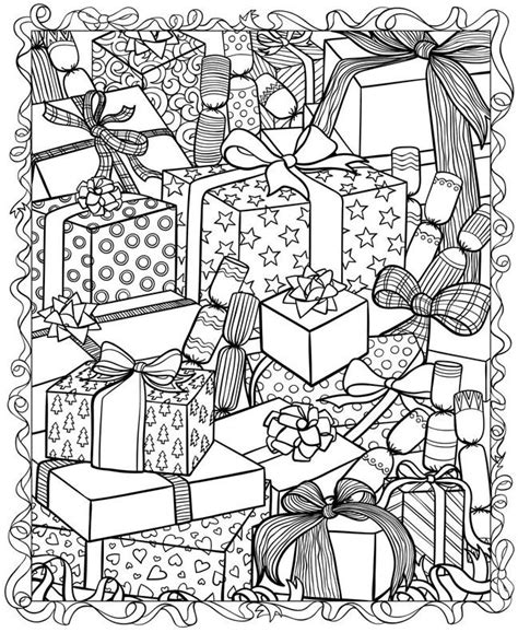 Detailed christmas bauble coloring page trail of colors. Christmas Adult Coloring Pages - Coloring Home