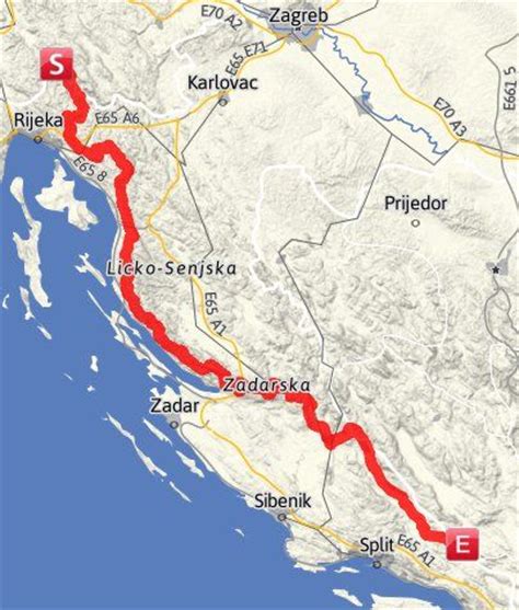 Via Dinarica Trail in Croatia - White line - HR-W | Hiking trip