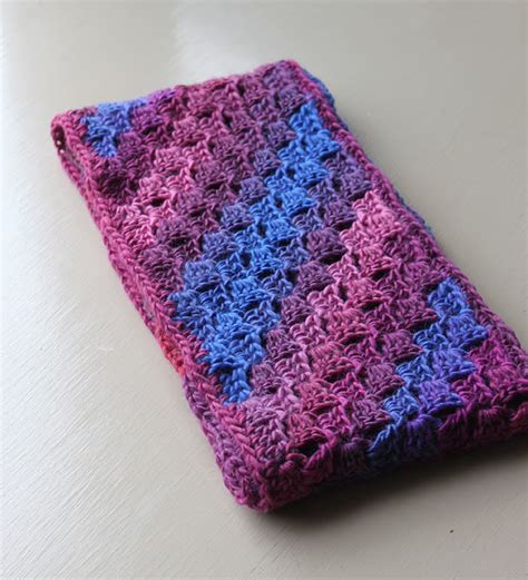 Free Pattern For Diagonal Crochet Easy Crochet Patterns