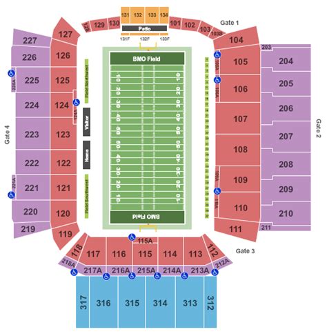 Bc Lions Interactive Seating Chart Elcho Table