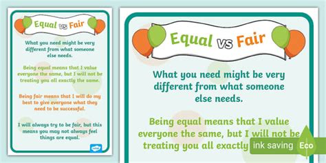 Fair Vs Equal The Key Differences Between Fairness And Equality