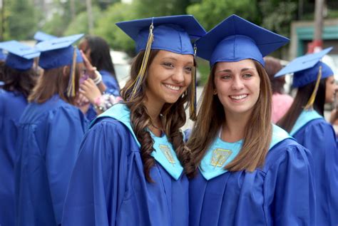 St Peters Girls High School Graduates 37 At Its Final Ceremony