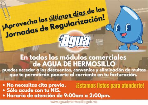 Agua De Hermosillo Trámites Y Servicios