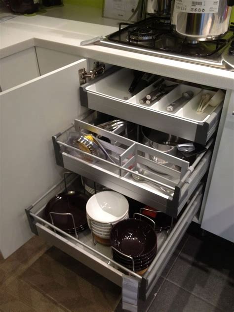 Ikea sektion plate cabinet inhabitat green design innovation architecture building. Kitchen Smart Kitchen Storage Ideas With Stainless Steel ...