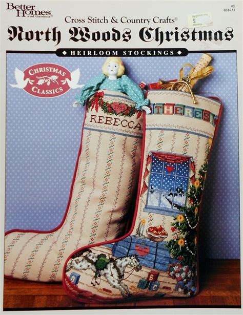 Better Homes And Gardens North Woods Christmas Heirloom Stocking