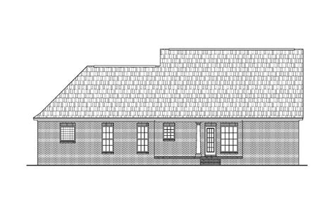 1500 Sq Ft Country Ranch House Plan 3 Bed 2 Bath Garage Country
