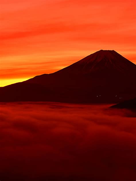 Free Download Mount Fuji In Evening 1600 1200 Mountain Wallpaper