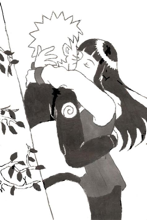 Naruto And Hinata Kiss By Animatedbritney On Deviantart