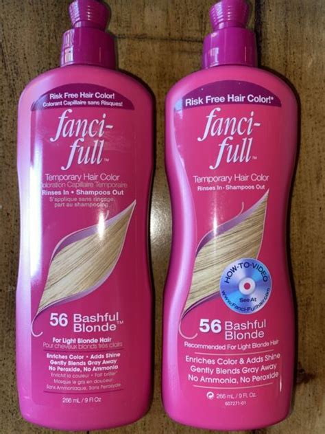 Fanci Full Temporary Hair Color 56 Bashful Blonde 9 Fl Oz For Sale
