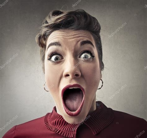 Woman In Shock Stock Photo By ©olly18 109847112