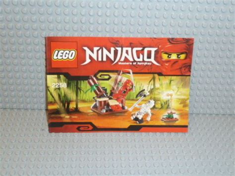 Lego Ninjago Bauanleitung 2258 Ninja Ambush Ungelocht Instruction B246
