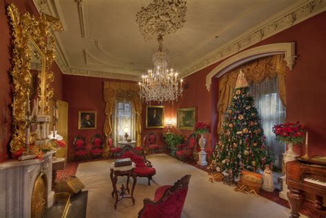 Tall christmas trees and gloriously decorated banisters on pinterest spectacular this time of year? Almost the Night before Christmas at Morris-Butler House ...