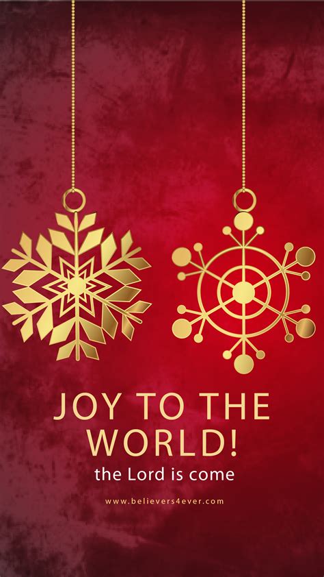 Joy To The World Christmas Wallpaper Hd Christmas Phone Wallpaper