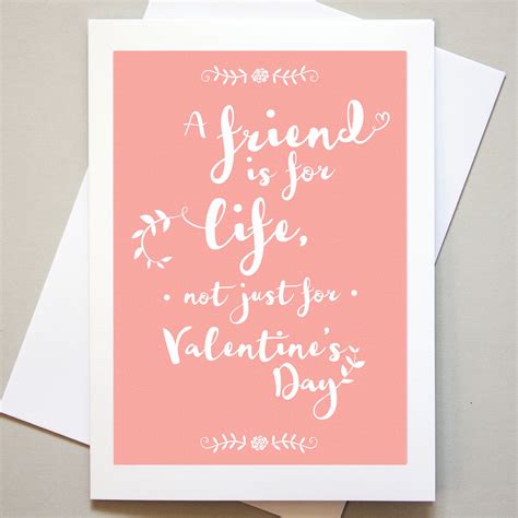 Valentines Day Card For Friends In 2020 Valentines Messages For
