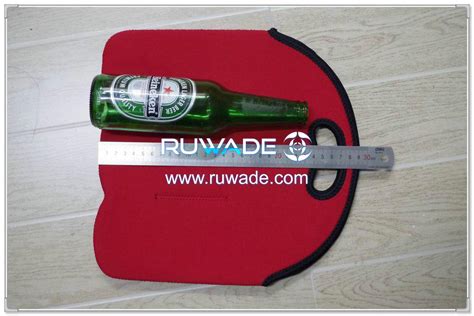 Six6 Pack Neoprene Beer Water Bottle Cooler Bag 001