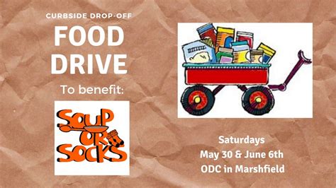 Odc To Host Curbside Drop Off Food Drive To Benefit Soup Or Socks Onfocus