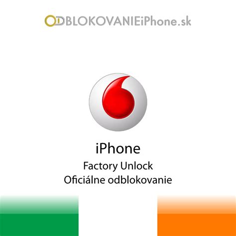 Odblokovanie Iphone 5 Vodafone Ireland