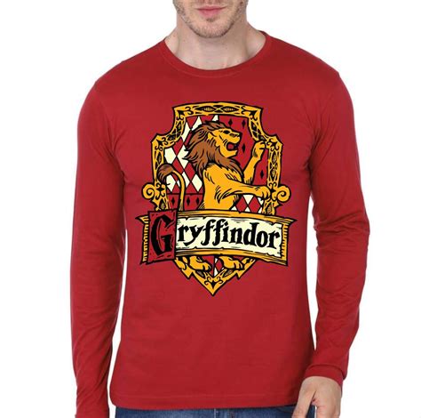 Gryffindor Red Full Sleeve T Shirt Swag Shirts