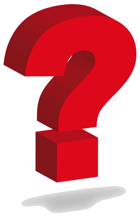 Red Question Mark PNG PNG Transparent Image Download Size X Px