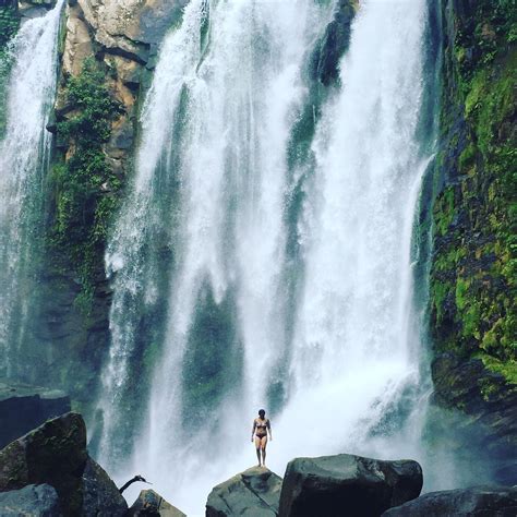 Nauyaca Waterfall In Costa Rica 🇨🇷 Waterfall Natural Landmarks Travel