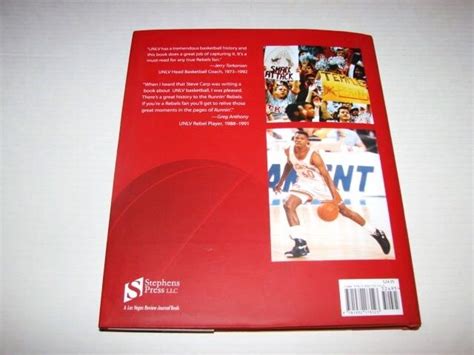 Runnin Unlv Rebels A Basketball Legacy Hardback Book By Steve Carp