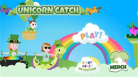 New Updated 🎊 Unicorn Catch 🤩 A For Adley Youtube