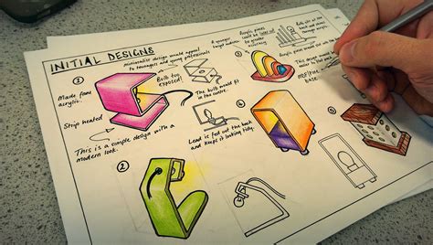 Example Design Work For Gcse Product Design Students Design Portfolio