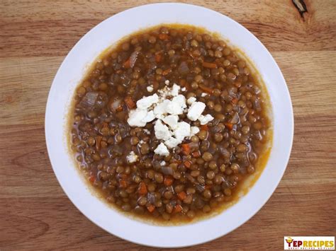 Fakes Soupa Greek Lentil Soup Recipe YepRecipes