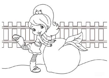 Coloring pages strawberry shortcake pop star. Plum Pudding Strawberry Shortcake Coloring Pages kids by ...