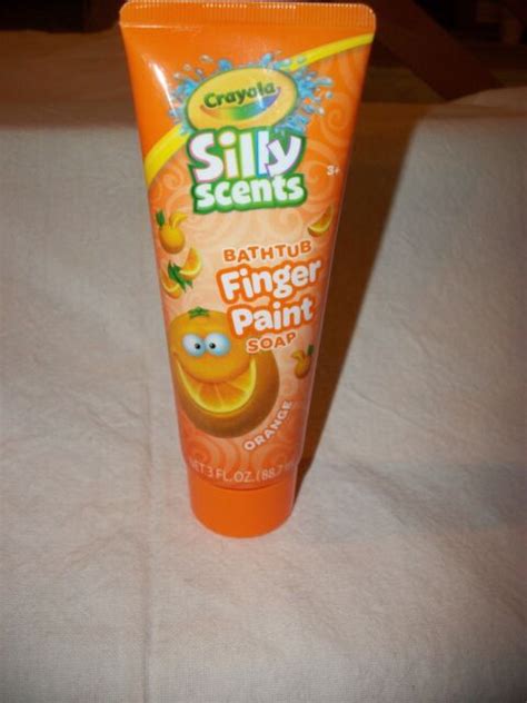 Crayola Silly Scents 3oz Finger Paint Soap Orange Scent And Color Ebay