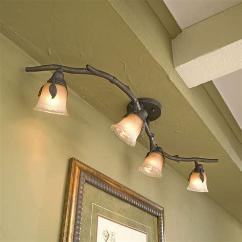 Shop Portfolio Branches 4 Light Painted Olde Bronze Dimmable Fixed