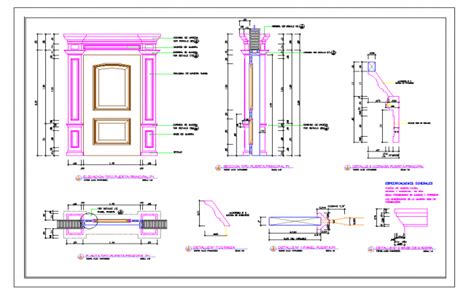 Learn how to draw door detail pictures using these outlines or print just for coloring. Wooden Main Door detail drawing DWG file