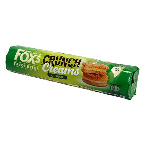 Get S Best 2023 For Latest Fashion Foxs Ginger Crunch Creams 200g All The People