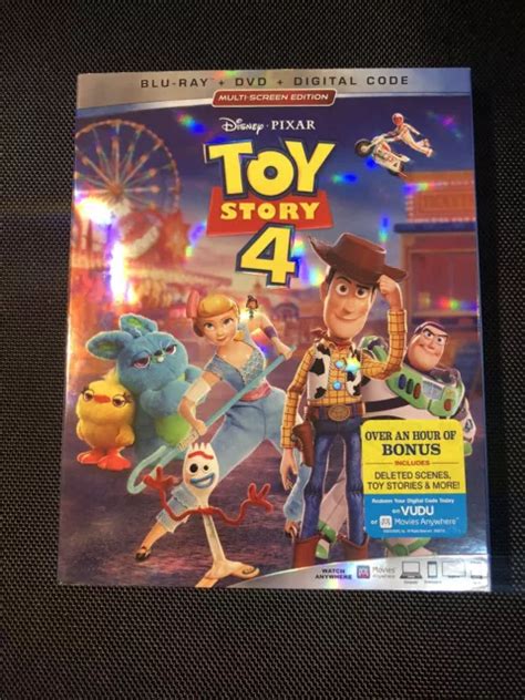 Toy Story 4 Blu Ray Tom Hanks Tim Allen Annie Potts Tony Hale Brand