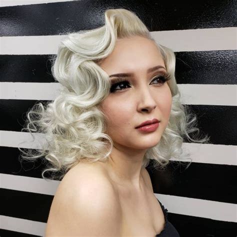 15 Chic Finger Waves And Different Ways To Style Them Long Hair Waves