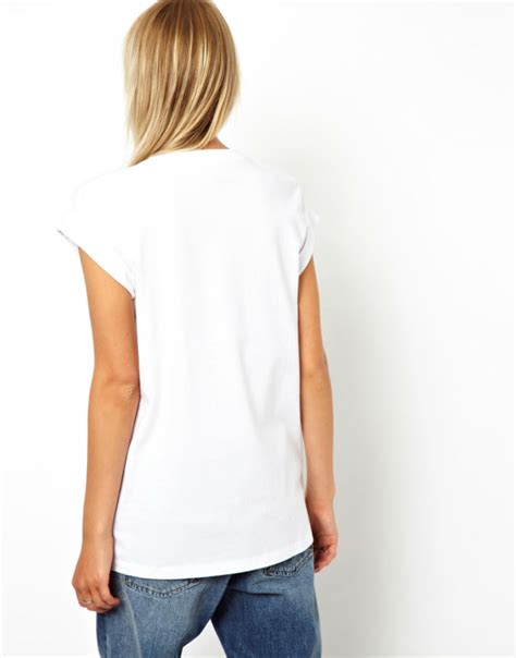 Women White Tshirt With Short Sleeves For Wholesale Buy Women White