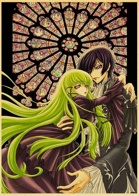 Code Geass Poster Pictures Manga Pictures Blue And Silver Green And