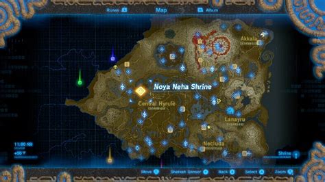 Breath Of The Wild All Shrine Locations Map Maping Resources