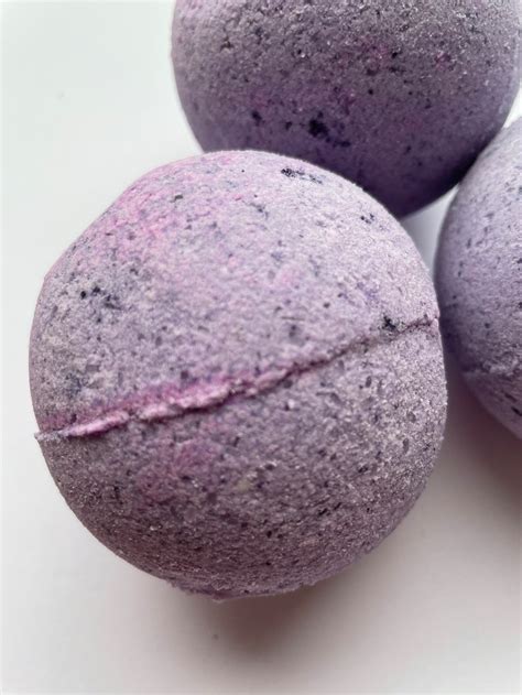 Lavender Bath Bombs Handmade In Usa All Natural Aromatherapy Etsy