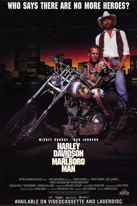 Harley Davidson And The Marlboro Man 1991 Posters The Movie