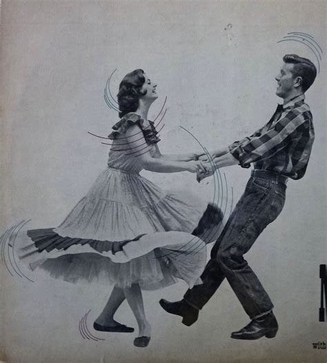 Late 1950s Square Dancing Couple Vintage Pinterest