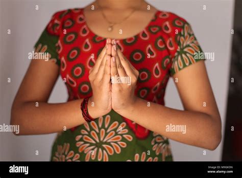 Mudra Or Hand Gesture Used In Indian Classical Dance Stock Photo Alamy