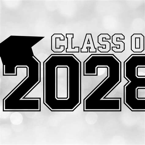 Graduation Cap Svg 2028 Etsy