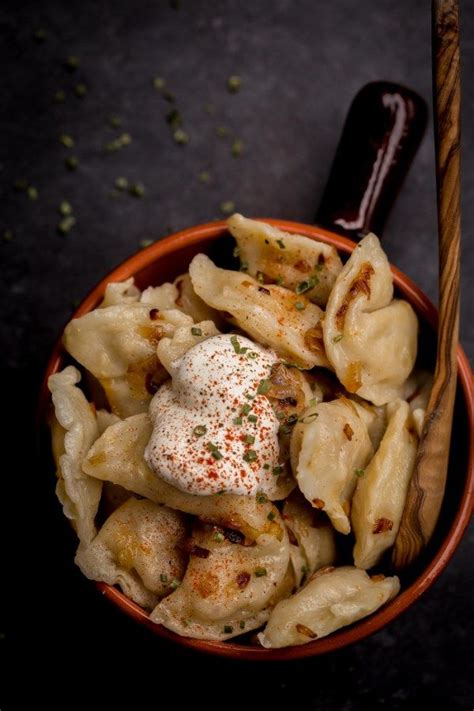 Potato Pierogi Vareniki Are Dumplings Filled With Potatoes And