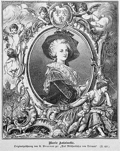 Estampe Représentant Marie Antoinette Marie Antoinette French Print