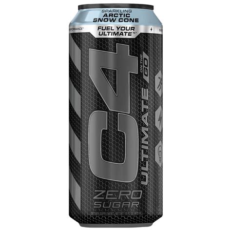 Cellucor C4 Original Carbonated Zero Sugar Energy Drink Pre Workout Drink Beta Alanine