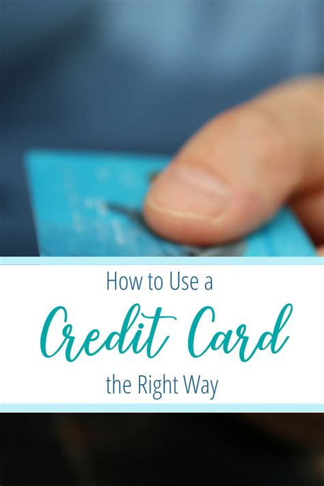 Maybe you would like to learn more about one of these? How to Use A Credit Card the Right Way (With images) | Credit card, Credit card statement ...