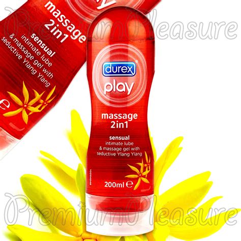 Durex Play Massage Lubricant 2in1 200ml Aloe Guarana Ylang